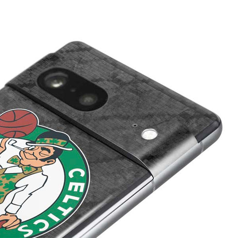 NBA Boston Celtics Dark Rust Pixel Skins